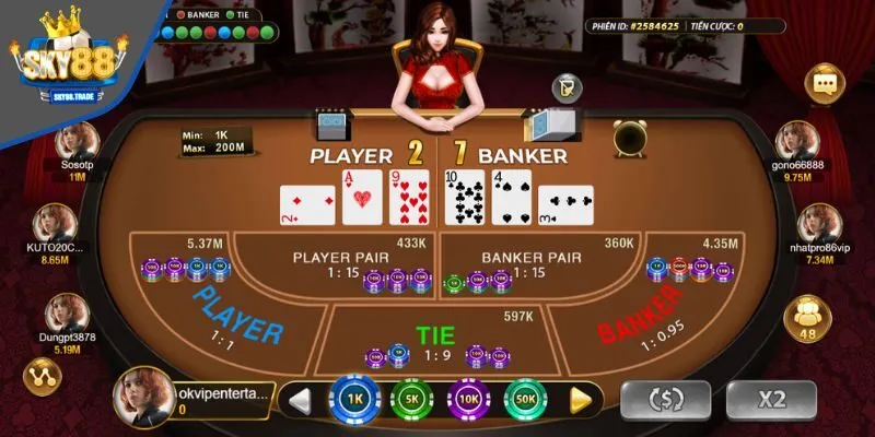 Có được dùng nhiều Tool Baccarat không?