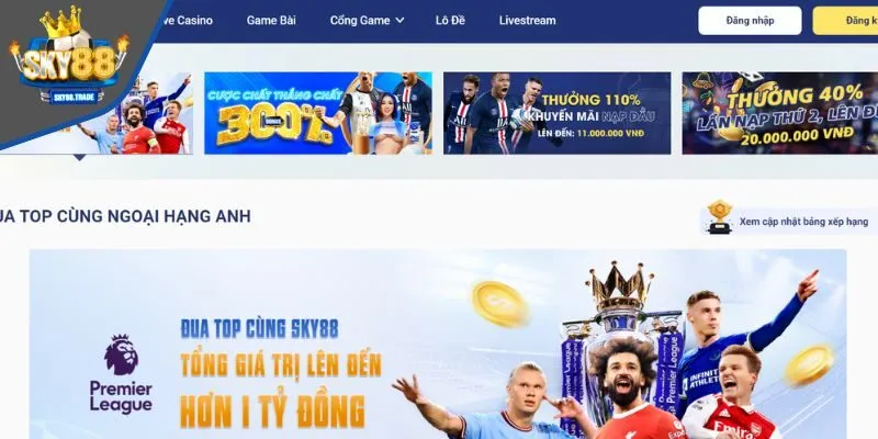 Ưu đãi xanh chín tại nhà cái SKY88